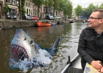 Jaws zu Besuch in Amsterdam