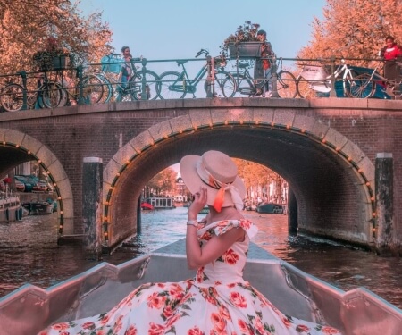 Grachtenfahrt Amsterdam Elektroboot Grachtenfahrt Amsterdam Elektroboot