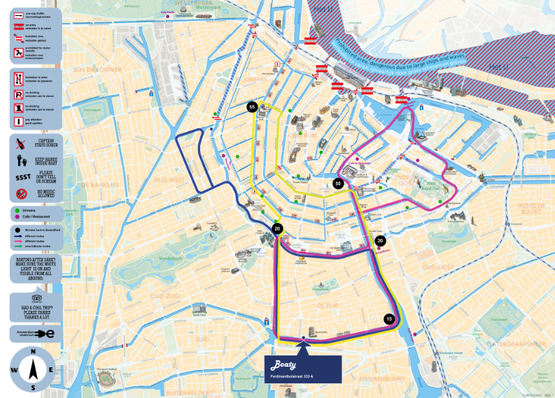 Vaarkaart Boaty 2023